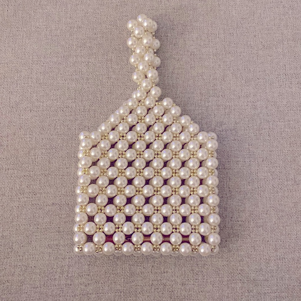 Cupcakes and Cashmere small pearl handbag